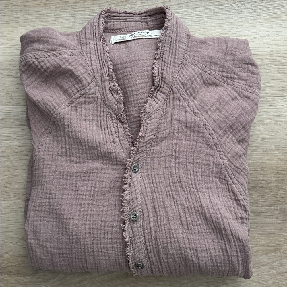 Free People - Summer Daydream Button Down Top